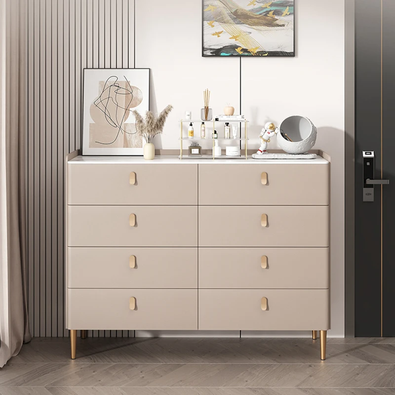 Wood Simple Bedroom Cabinet Storage Chest Designer Modern Bedroom Cabinet Tall Storage Armadi Da Soggiorno Home Furniture