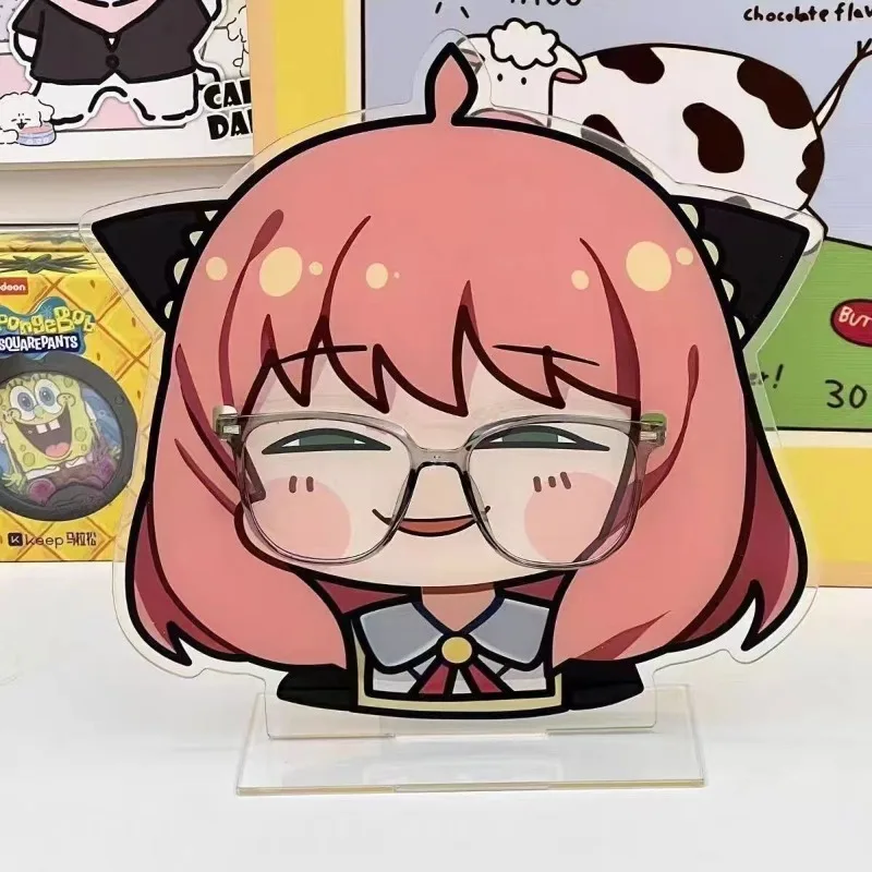 

Акриловая подставка для хранения заколок для волос и очков в стиле аниме Spy X Family, многофункциональная подставка для демонстрации, декор для рабочего стола