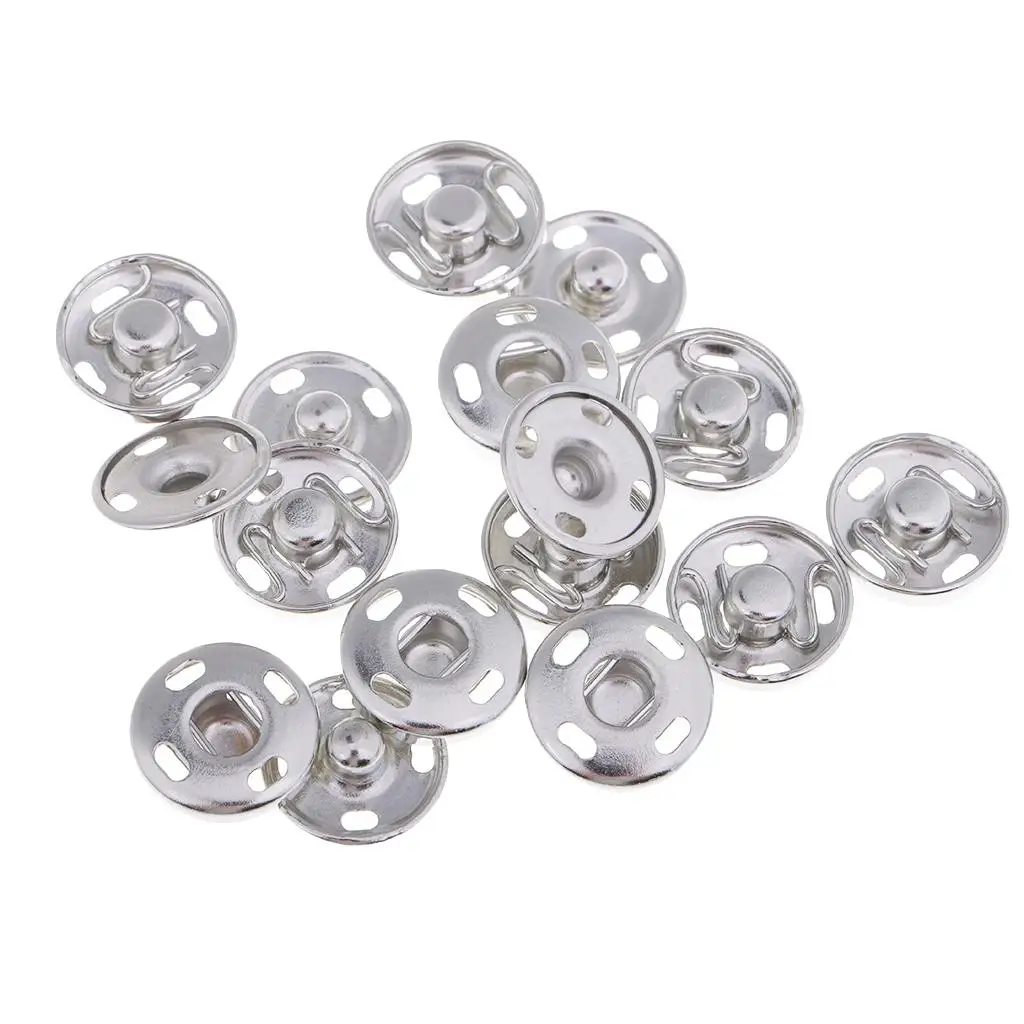 Kit de rivets et boutons-pression en cuivre pour couture, grand format, pour chemises, coupe-vent et vestes