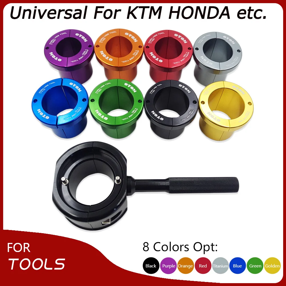 Universal Shock Absorber Removal Fork Vise Tools Repair Clamp Wrench 39/41/43/46/47/48/49mm For KTM YZF CRF KXL RM CNC Aluminum