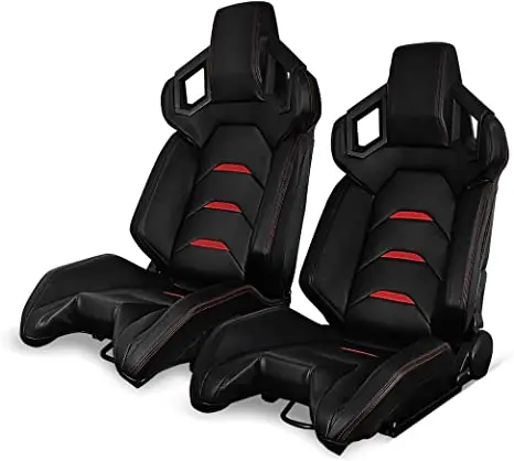 

Comfortable FORRacing Seat, PVC Leather, Adjustable