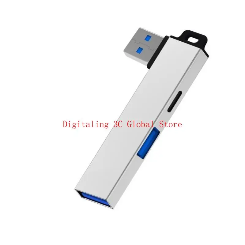 Алюминиевый сплав USB3.0 Hub USB3.0 Splitter USB для типа C и USB -адаптер