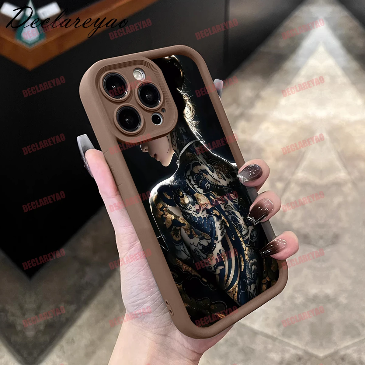 DECLAREYAO لينة ضوء سليم ماتي بولي يوريثان يغطي لسامسونج غالاكسي A20 A13 A71 A04E A35 A03S A14 A05 F12 A73 حافظة مقاومة للصدمات