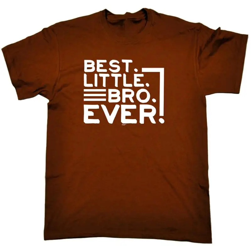 

Лучшая мужская забавная футболка Little Bro Ever Brother