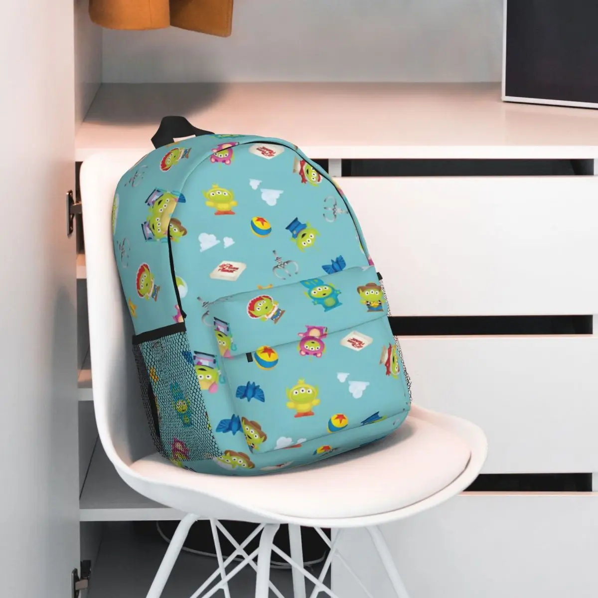 Mochila universitaria impermeable de alta capacidad para niños, nueva moda de tres ojos, bolsa de viaje para ordenador portátil de 15 pulgadas