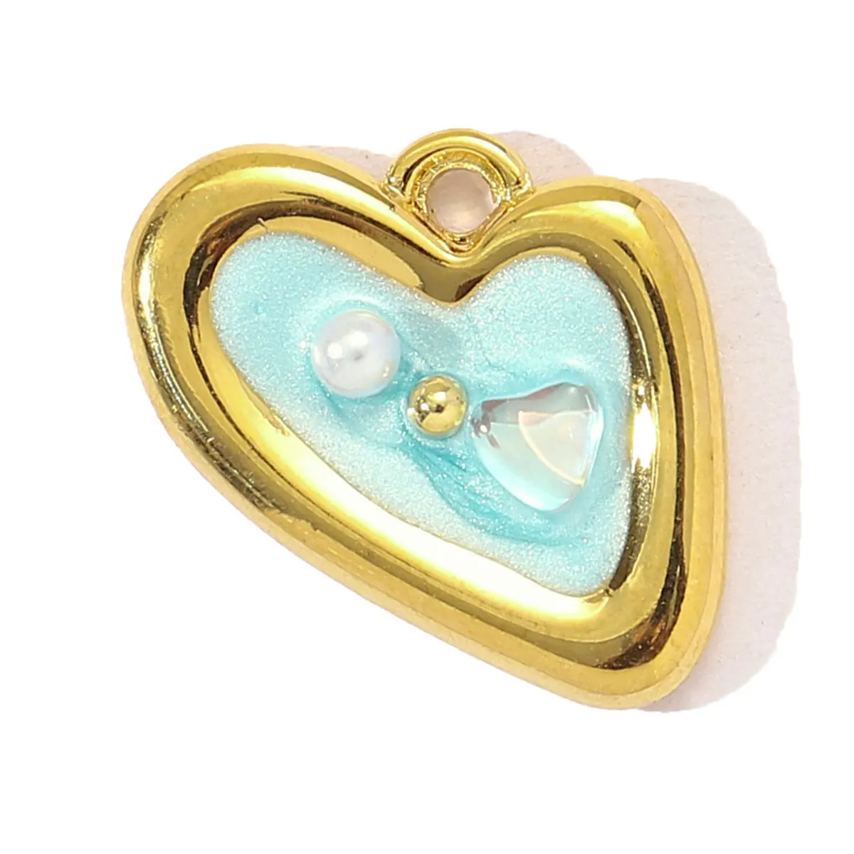 3pcs/Lot Wholesale Stainless Steel Enamel Heart Cat Diy Charm Women Crescent Moon Star Necklace Pendant Shell Starfish Jewelry
