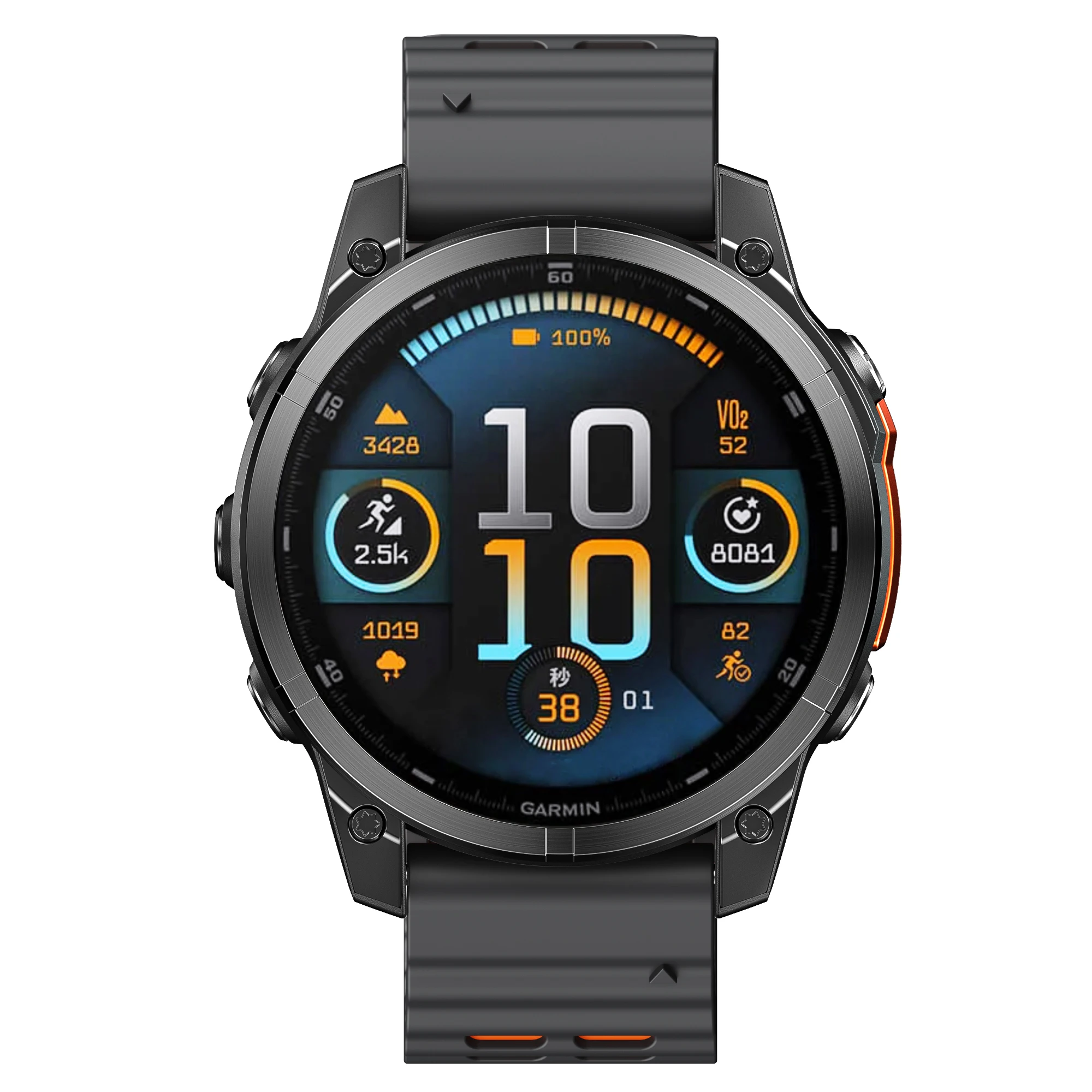 Marine Zweifarbiges Schnellverschluss-Silikon-Uhrenarmband mit 316SS-Schnalle für Garmin Fenix 5-8, Tactix, Epix Pro, Instinct – Detail 8