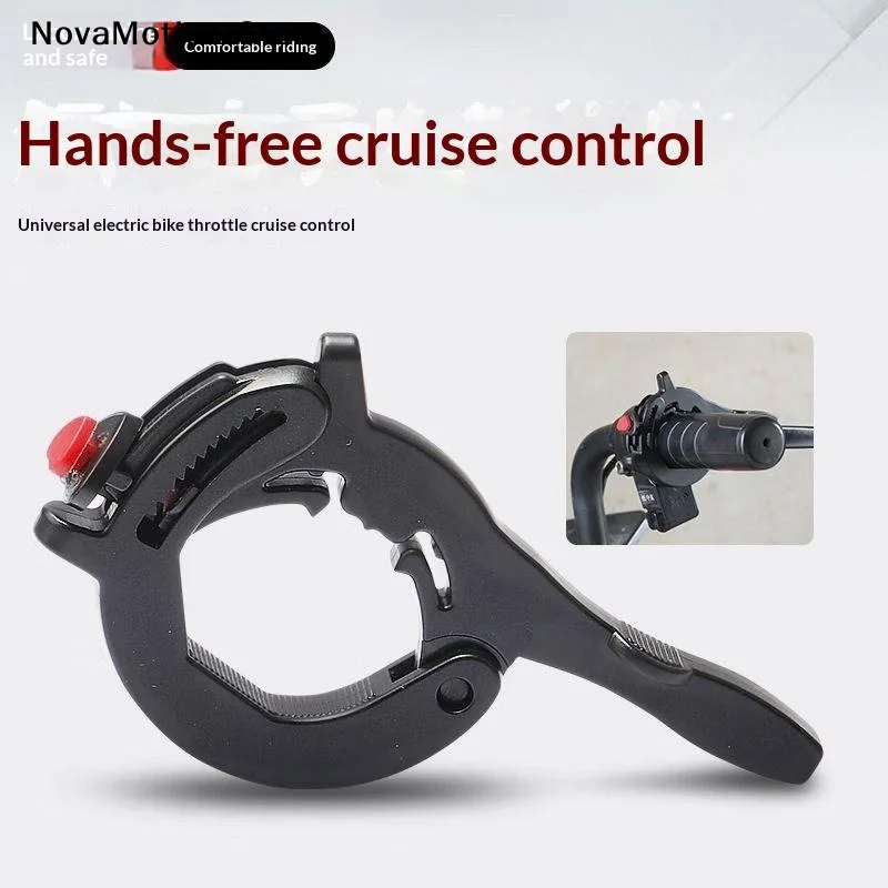 [NM]Universal Motorcycle Cruise Control Throttle High Grade Aluminum Lock Assist Retainer Wrist Grip Handle Bar For Motorbike