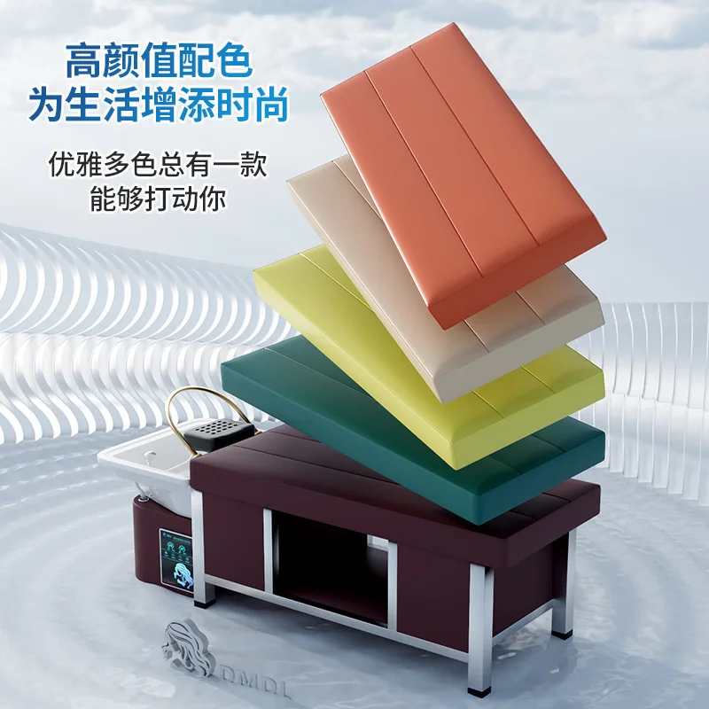 

Source directly from the manufacturer ceramic shampoo bed barber shop hair salon special water circulation fumigation Thai