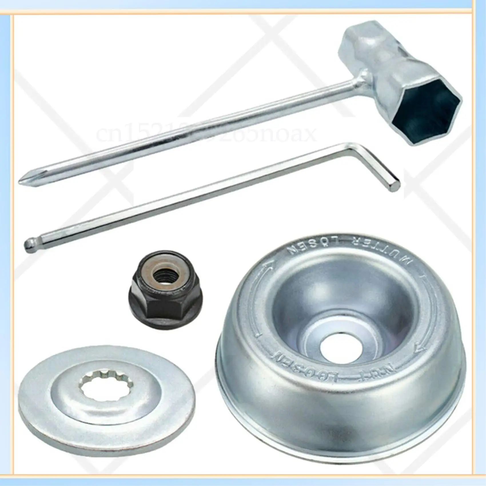 -SPOR Adatto Per Stihl FS55 FS56 FS70 FS80 FS83 FS85 FS90 FS100 FS110RX FS120 Adattatore Lama Accessorio Kit di Manutenzione