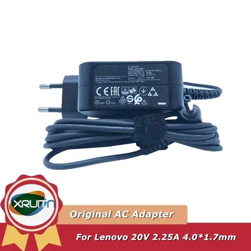 

Оригинальный адаптер переменного тока 20 В, 2,25 А, 45 Вт ADP-45DW C ADL45WCA для LENOVO ADLX45NCC3A SA10M42700, зарядное устройство ADP-45DW B, вилка США/Великобритании/ЕС