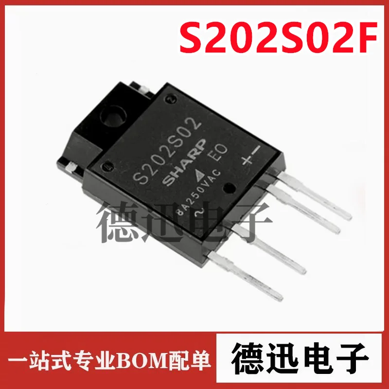Neues Original-Spot S202S02F S202S02 Halbleiterrelais, Direktstecker ZIP-4