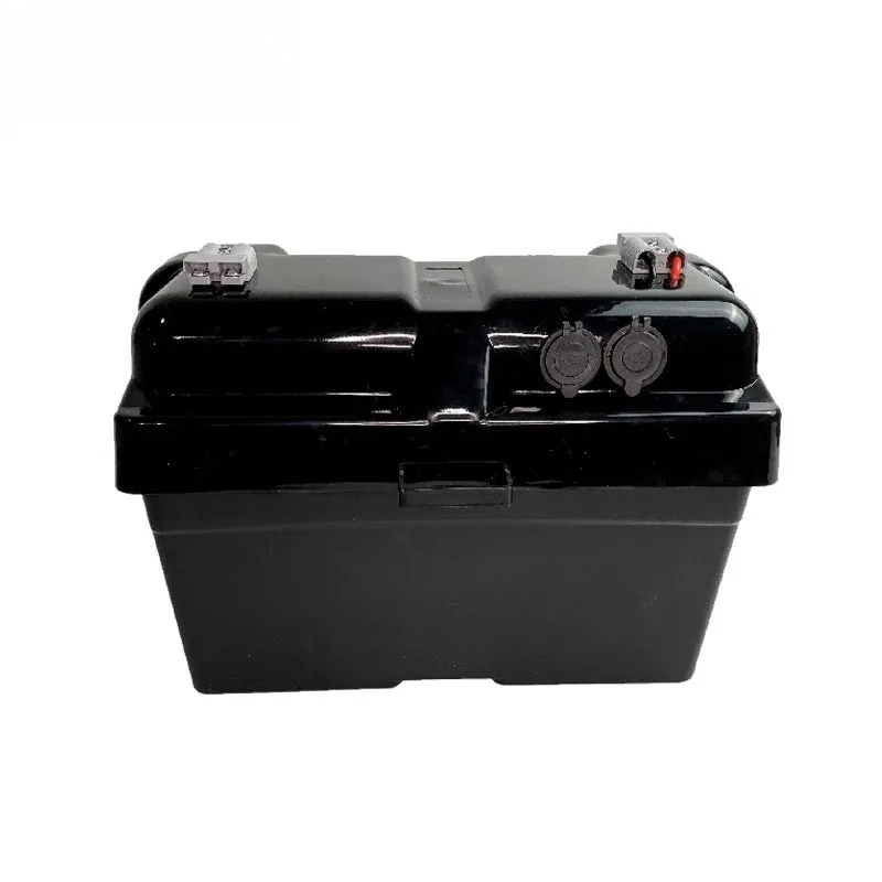 Portable and durable outdoor camping equipment for easy connection to power facilities ABS battery boxes