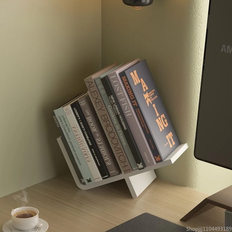 

Leaning Book Holder - Multi-Functional Desktop Organizer for Kids
