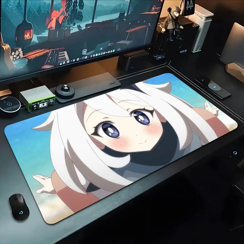 

paimon genshin Mouse Pad 500X1000 mm Large Gaming Mousepad Gamer XL Rubber Otaku Keyboard Pad Laptop Desk Mat
