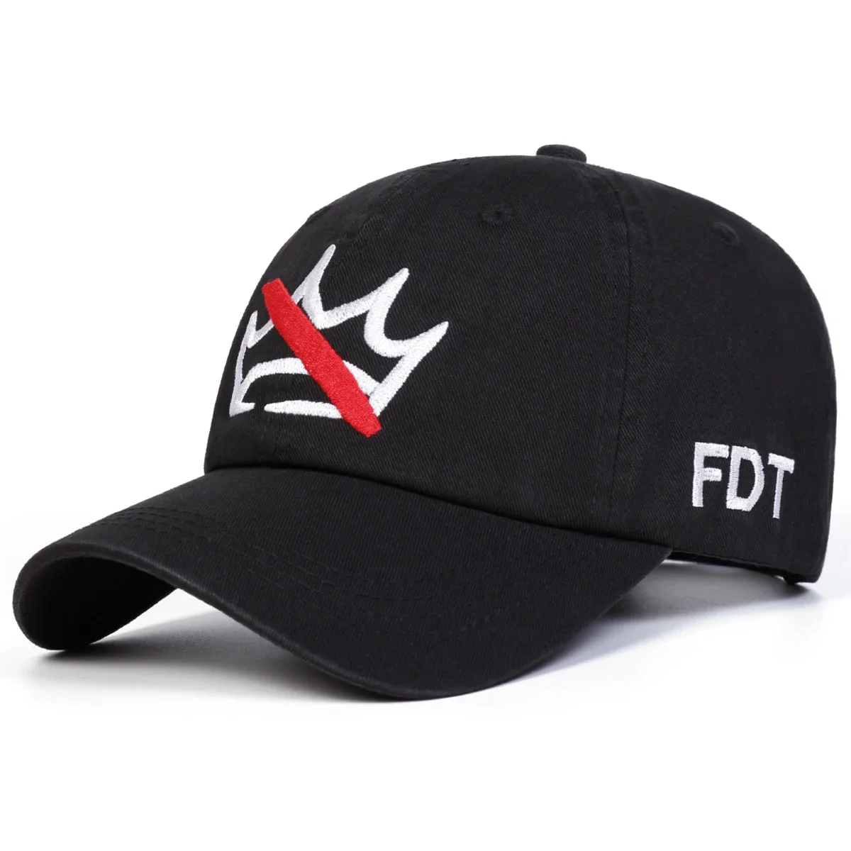 Unisex Crown Embroidery Baseball Caps Spring Autumn Outdoor 