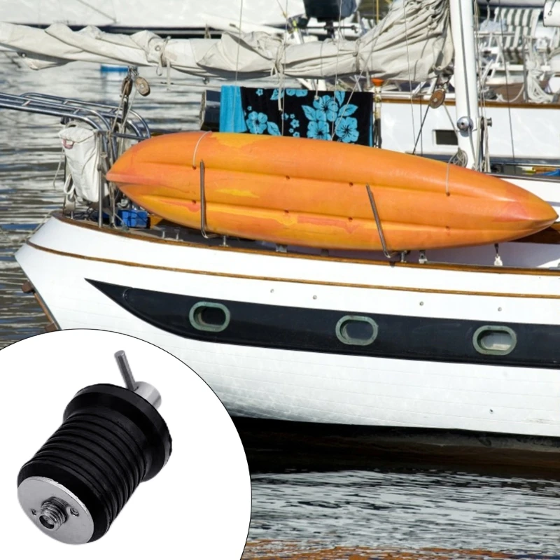 Barcos marinhos Garboard DrainTwist Plug Drainer Stopper Thread Bung para 23/30mm