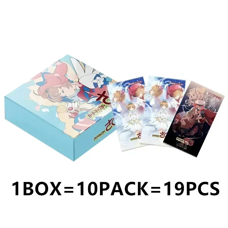 Captor Sakura Cards Booster Box Anime Character Collection Anniversary tarot Card Suit Cosplay Cardcaptor Magical Girl Game Toys