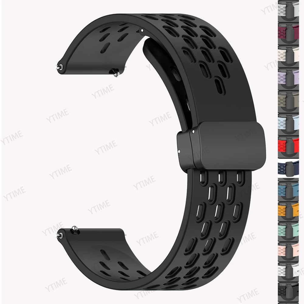 22Mm Silicone Watch…