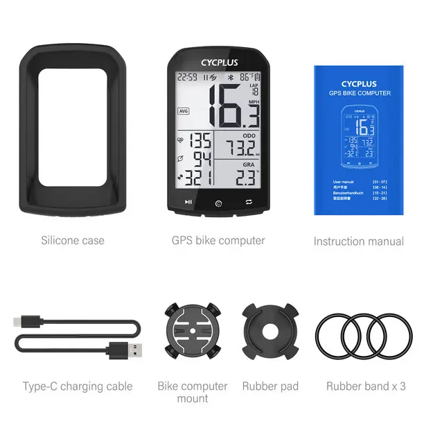 

Bike Accessories GPS Bicycle Computer Cycling Speedometer Bluetooth 4.5 ANT+ Ciclismo Power Meter for Garmin Zwift