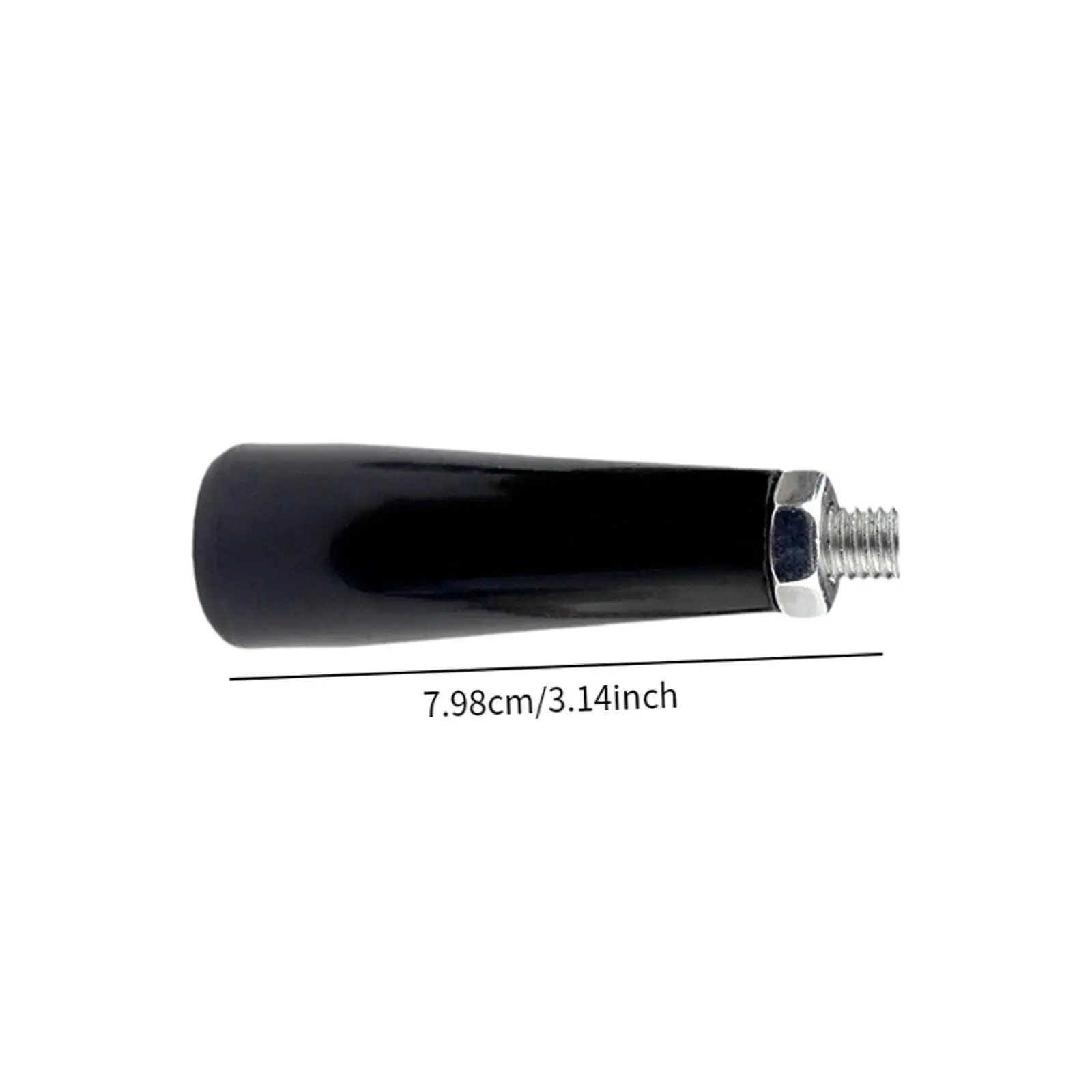 Crank Handle Revolving Handle Grip Male Threaded Stem Lathe Crank Rotating Revolving Knob for Industry Polishing Machine