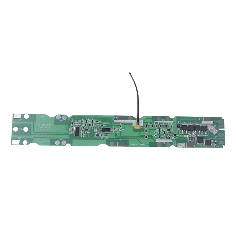 B*1PCS Green 10S 36V 15A BMS Lithium Battery Protection Board Different Port For Electric Scooter 18650 Battery Pack【A】