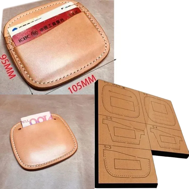 Japan Steel Blade Mould Custom IDY Leather Card Bag knife mould wooden die Leathercraft Tool set