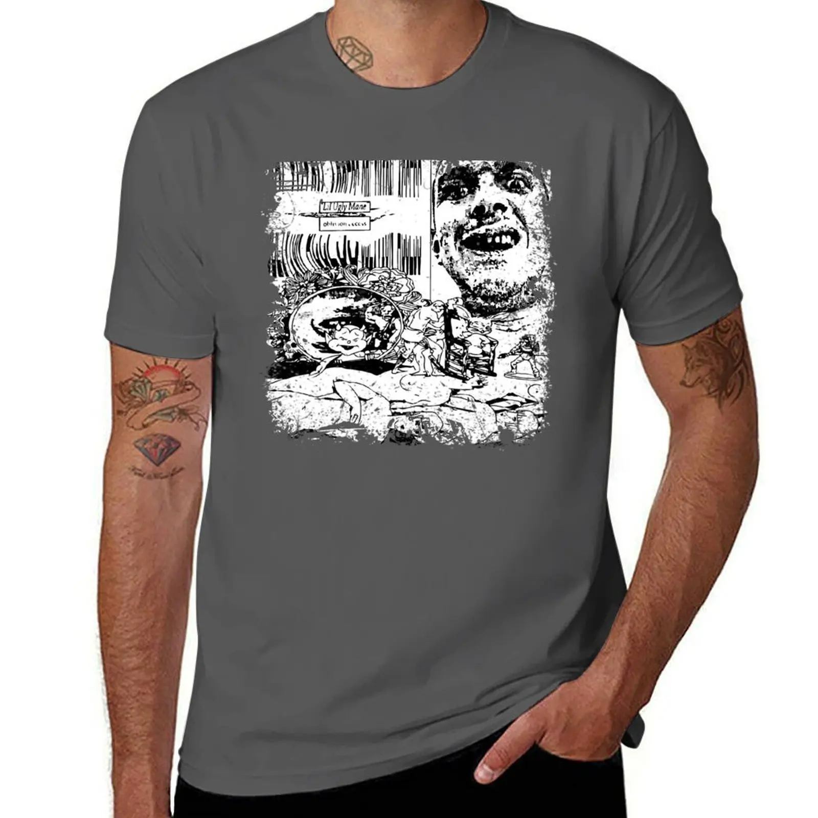 Lil Ugly Mane T-Shirt Lightweight Cooling Short Sleeve Tee