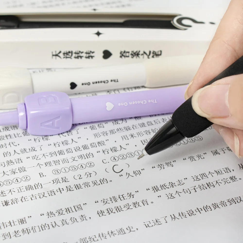 قلم الإجابة - قلم جل تويست فيجيت كليك، حبر سريع الجفاف لمكتب دراسة الامتحانات، تخفيف التوتر الحسي وأقلام الكتابة الممتعة، هدايا
