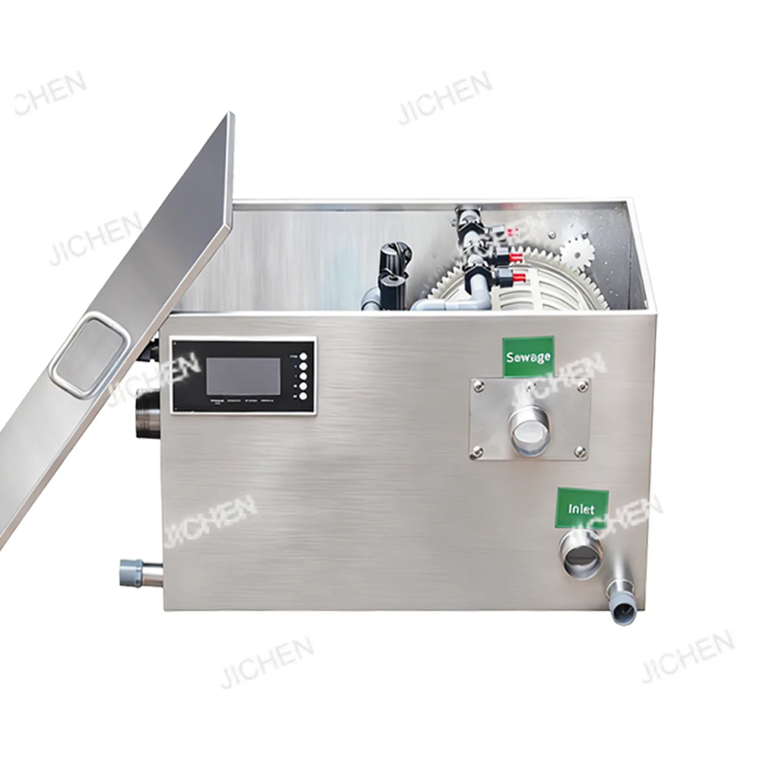 

JC из нержавеющей стали, фильтр для пруда, резервуар, система циркуляции воды, бытовой открытый двор, кои, небольшой микрофильтр, рыба Фармин