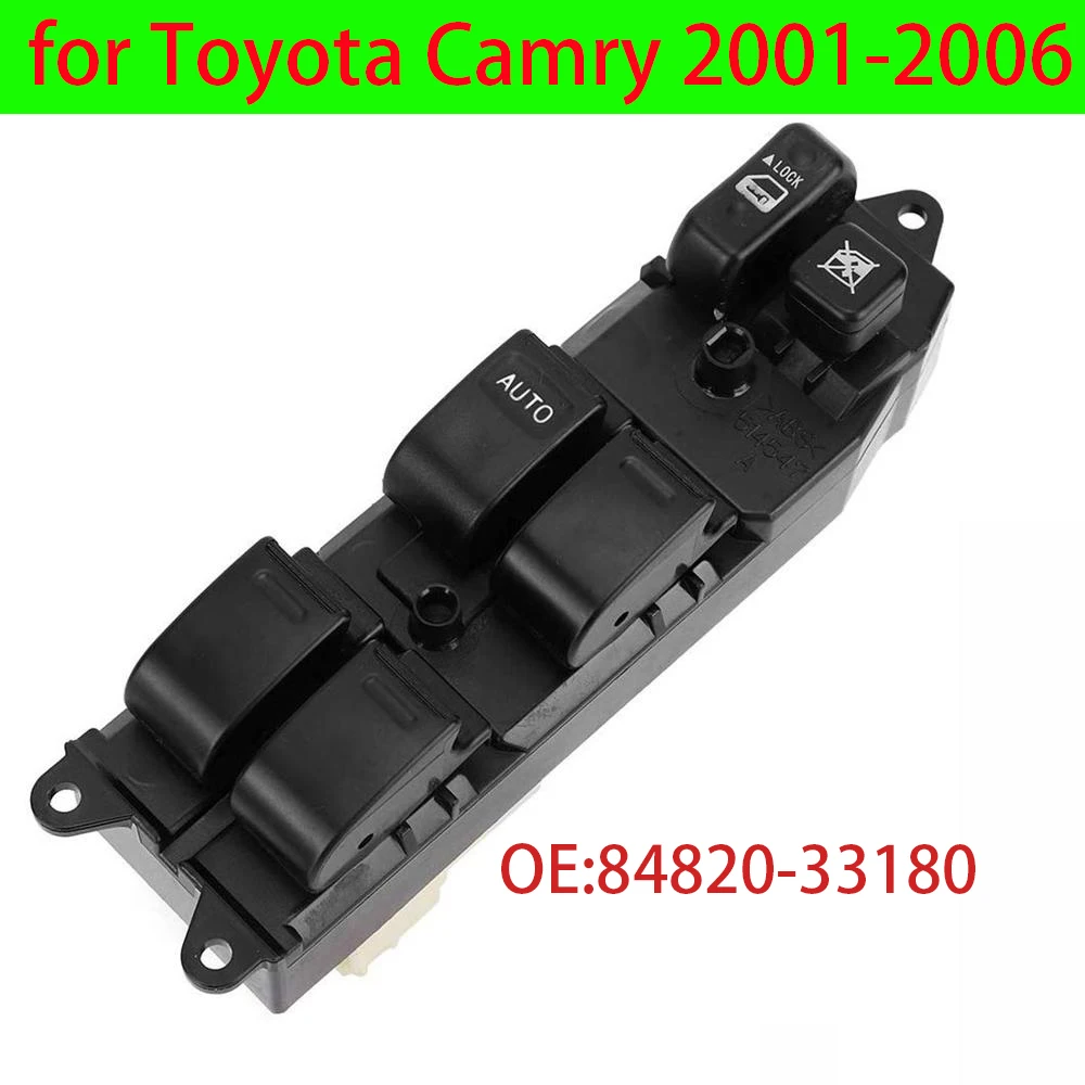 84820-33180 Master Power Window Switch  84820-33240 for Toyota Camry 2001-2006