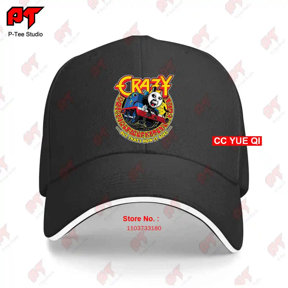 The Crazy Train Ozzy X Thomas Baseball Caps Truck Cap DS87