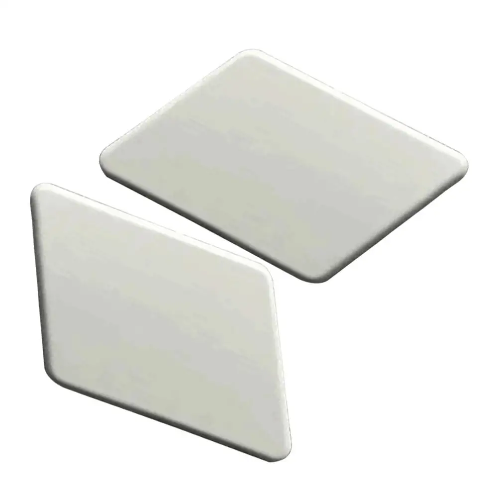 

39825430 39825447 1 Pair Front Headlight Washer Spray Nozzle Cover Cap Fit For Volvo XC90 2016-2022 White Plastic