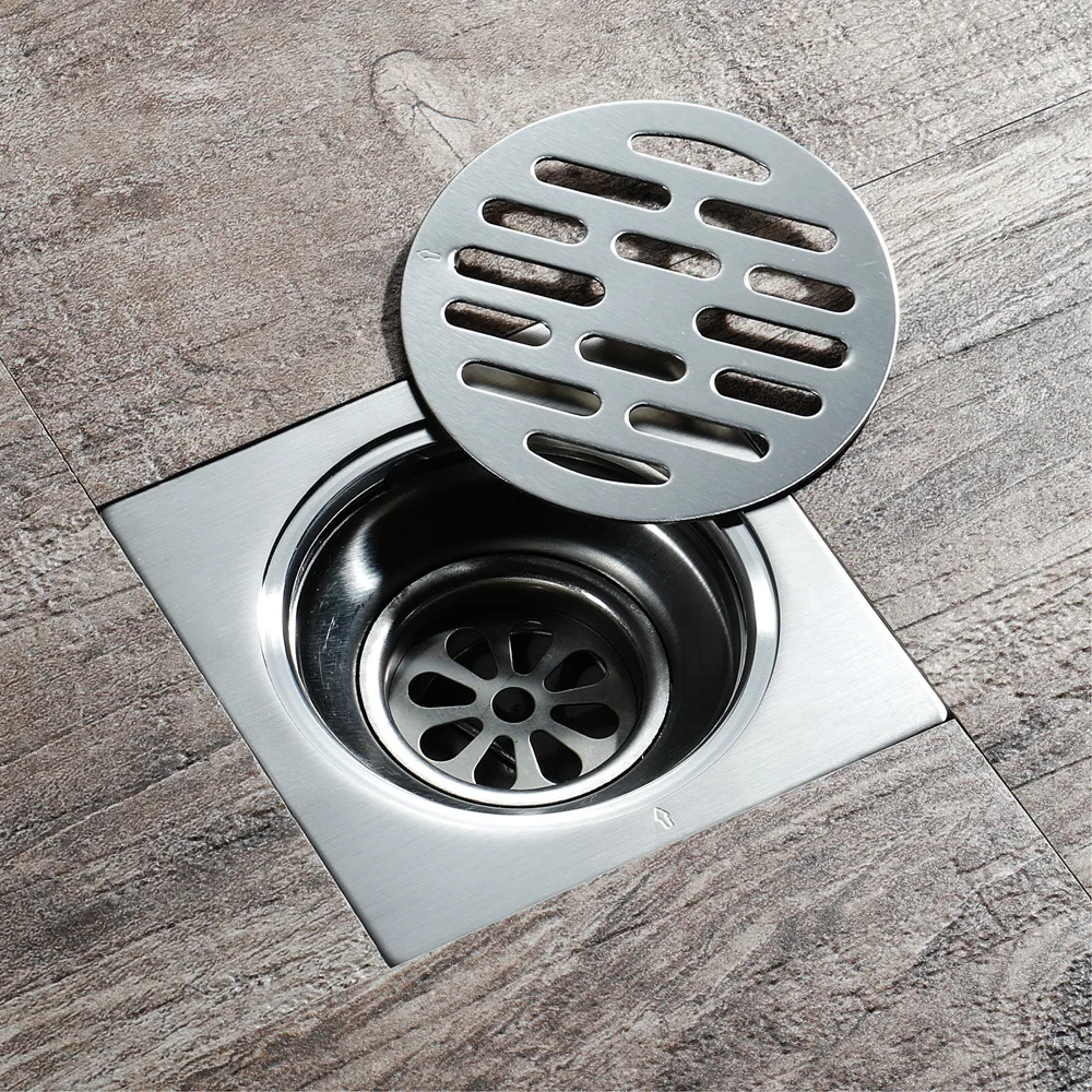 

Stainless Steel Square Deodorant and Insect Repellent Large Flow Floor Drain Project