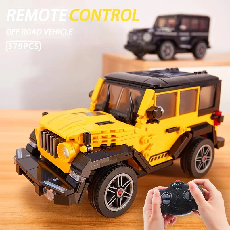 Bloco de carro esportivo de controle remoto para crianças, Racing Off Road Vehicle, Model Bricks, Technical City, MOC Toys, Birthday Gift