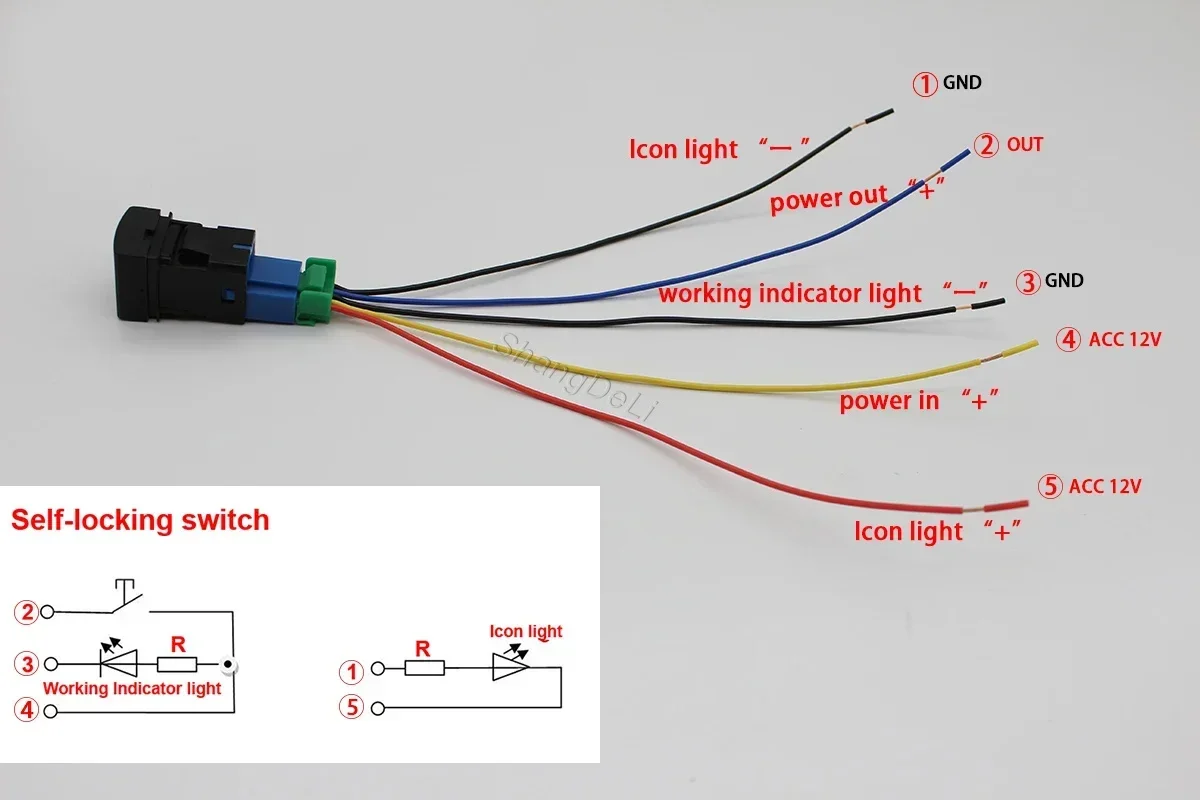 1 Stück Weiße LED-Leuchte für Toyota Camry V70 Rav4 Corolla Altis Prado LC150 2025 2026 Auto-Nebelschlussleuchte DRL Ein/Aus-Schalter – Detail 7