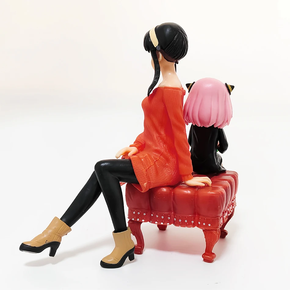 14 cm SPY×FAMILY Anime Figuur Kawai Anya Forger Yor Forger Actiefiguren Leuke Beeldje Collectible Model Pop Speelgoed Op voorraad