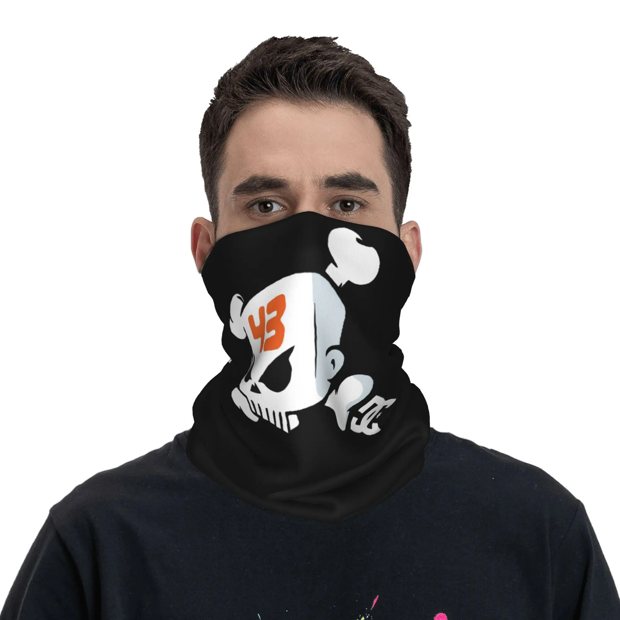 

Ken Block 43 (8) Бандана на шею, маска с принтом, шарф, многофункциональный головной убор для бега, унисекс, для взрослых, ветрозащитный