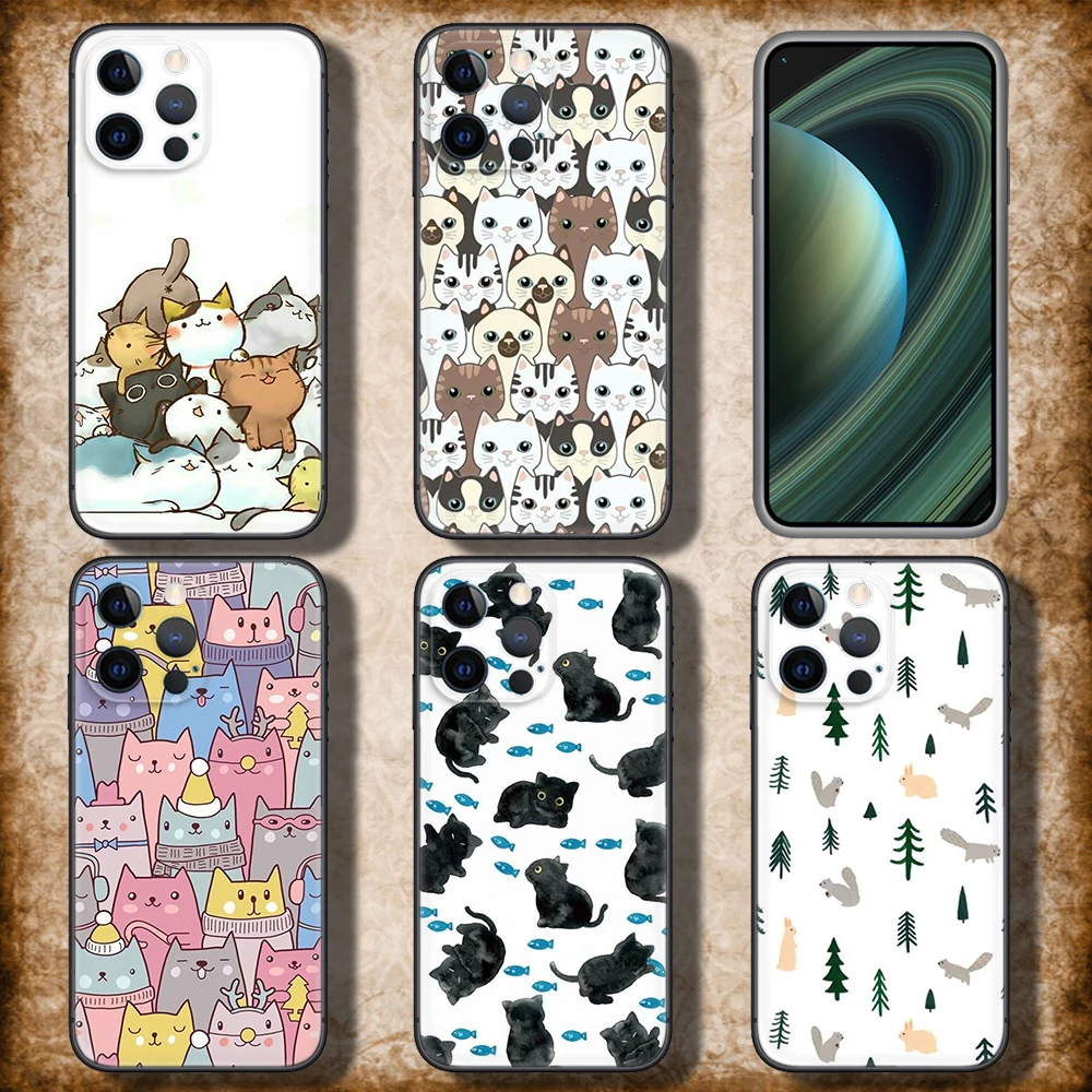 131C Funny cat Soft Case for Huawei Y5P Y6P Y7A Y8P Y9A Y6 Y7 Y8S Y9S Y9 Prime Nova 9 9I 4E 5T 7 Mate 10 Lite 20 Pro P30