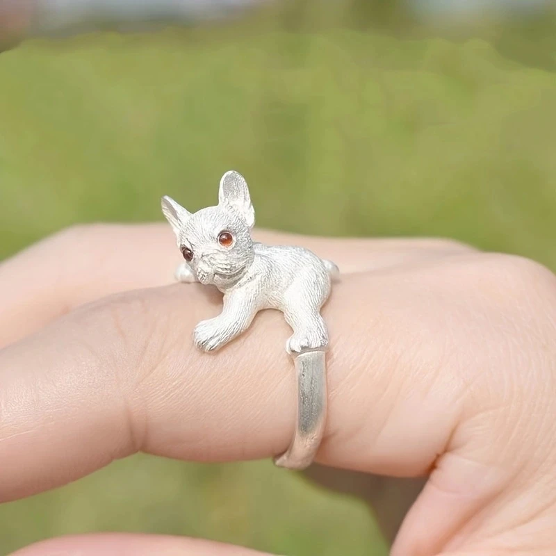 Mysterious Surprise Gift for Good Friends Who Love Pets. Can Also Be Used As A Commemorative Ring To Remember A Deceased Puppy