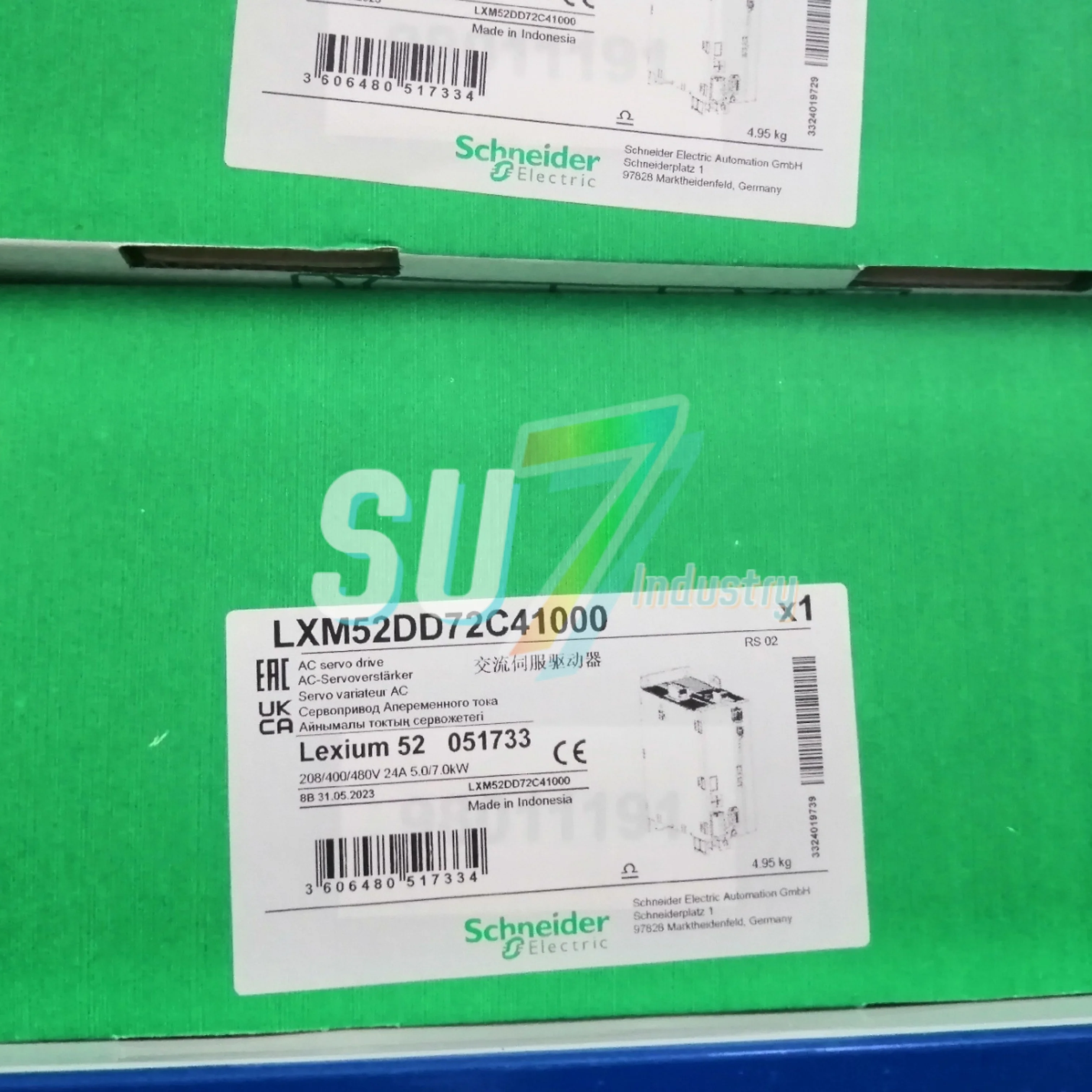 Servo Controller  New original   LXM52DD72C41000