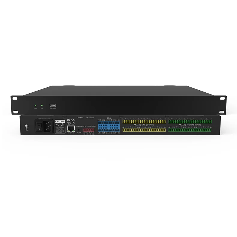 4 8 12 16 ADI SHARC 21489 DSP Digital Audio Processor with 48K/24bit Sampling Rate for Conference Rooms Lecture Halls