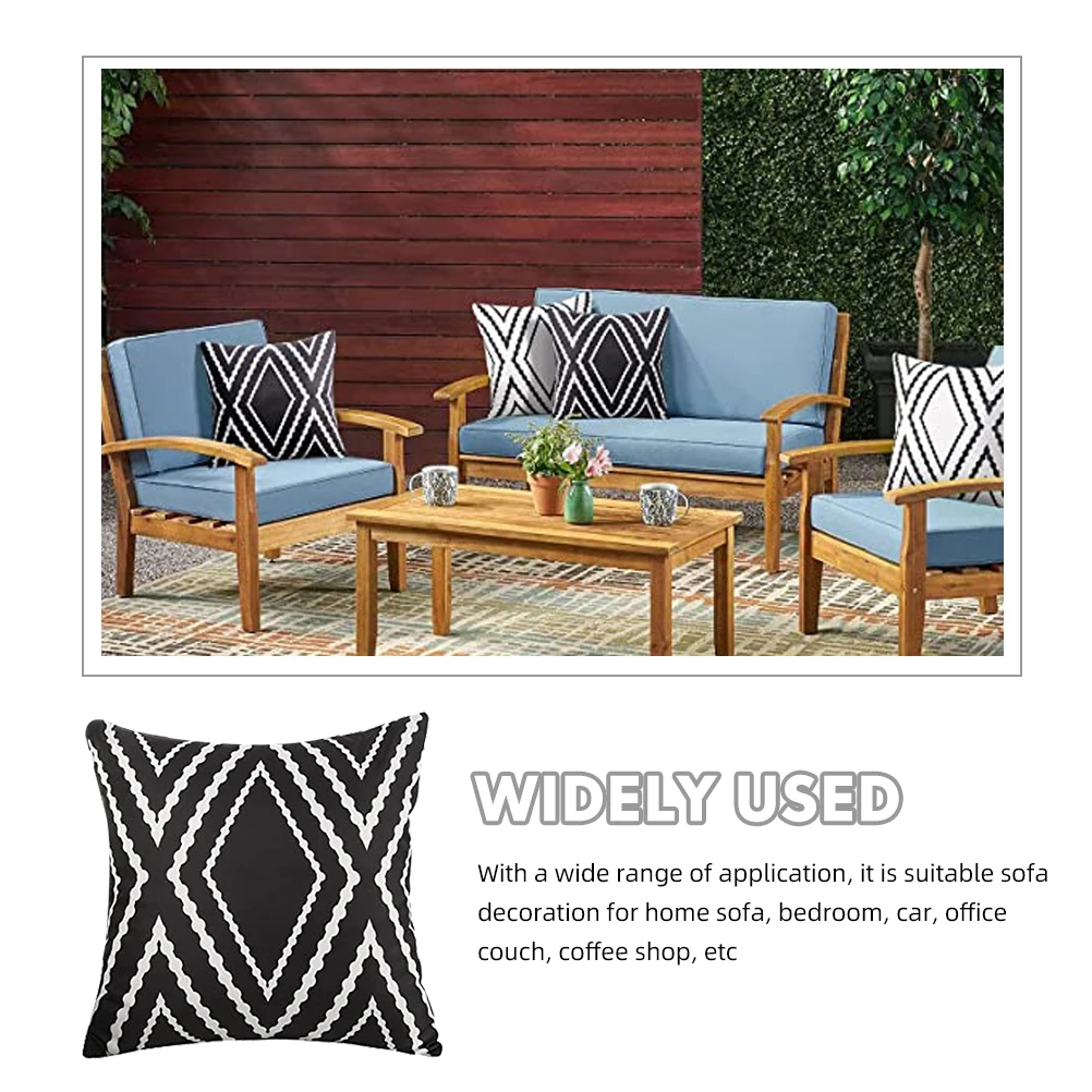 

Waterproof Pillowcase Modern Sofa Bed Cushion Cover Home Decor Home Sofa Pillowcase Unique Stylish Room Chair Throw