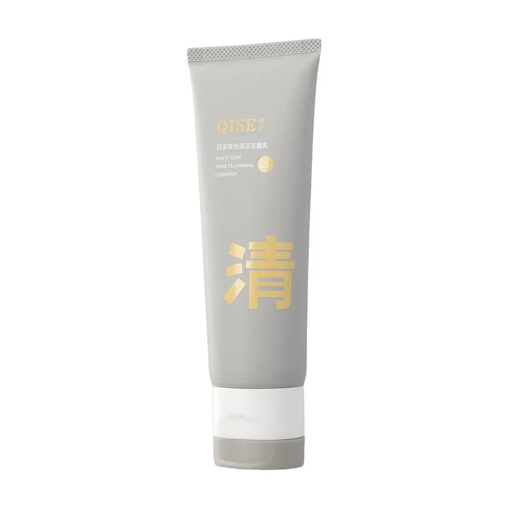 Nettoyant à double tube, contrôle de l'huile, hydratant, pores, nettoyage de la peau, améliorant le nettoyant, rétrécissement doux, acide sec, R4t2, 100g