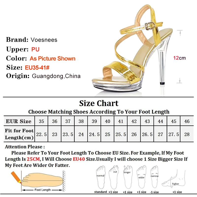 Black NEW Women Sandals With Heels 12cm Fashion Sexy Transparent Thin High Heels Dancing Shoes Summer Ballroom Dance Sandals