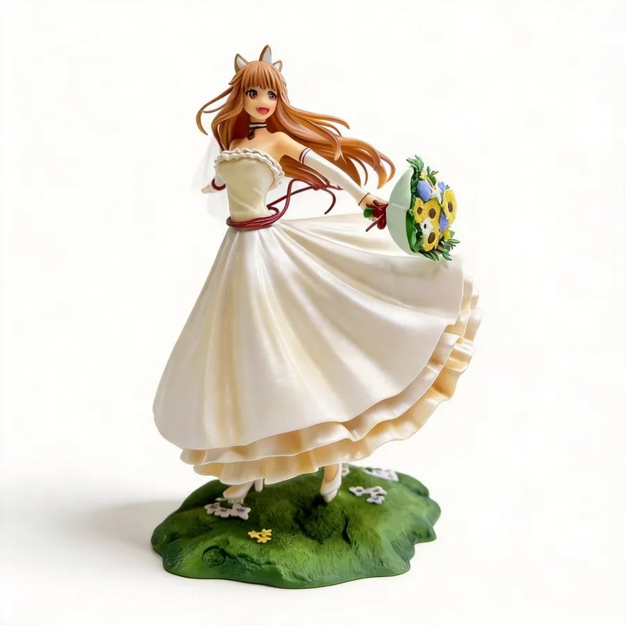 

Spice and Wolf Holo Anime Figure 20cm 10th Fruit Fragrance Figure Collectible Model Decoration Gift for Fans