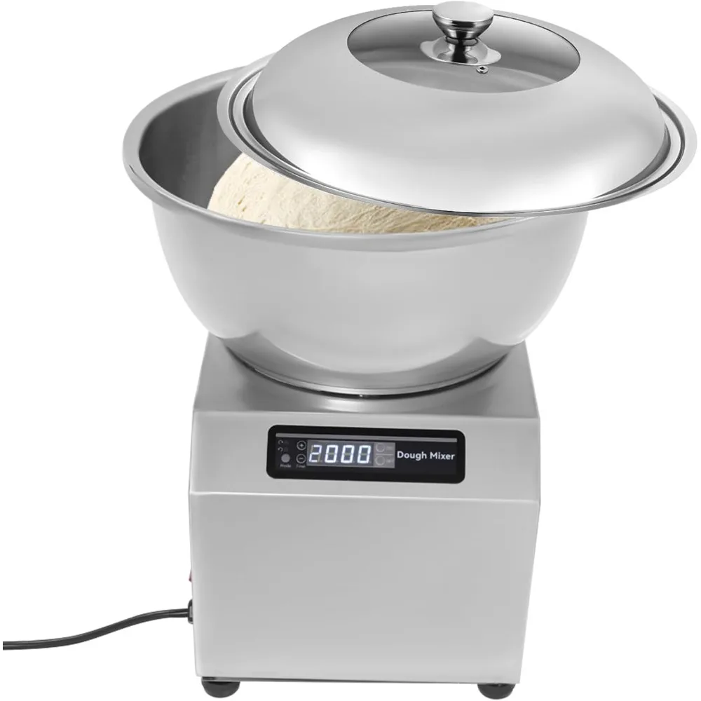 1500W 110V Gewerbliche Teigknetmaschine, Elektrische Teigknetmaschine 1400 U/min