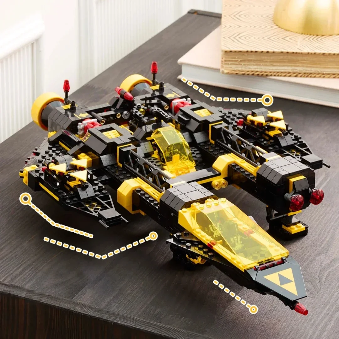 2025 neue MOC Schwarz Renegade Bausteine DIY Montage Modell Kinder Kreative Spielzeug Urlaub