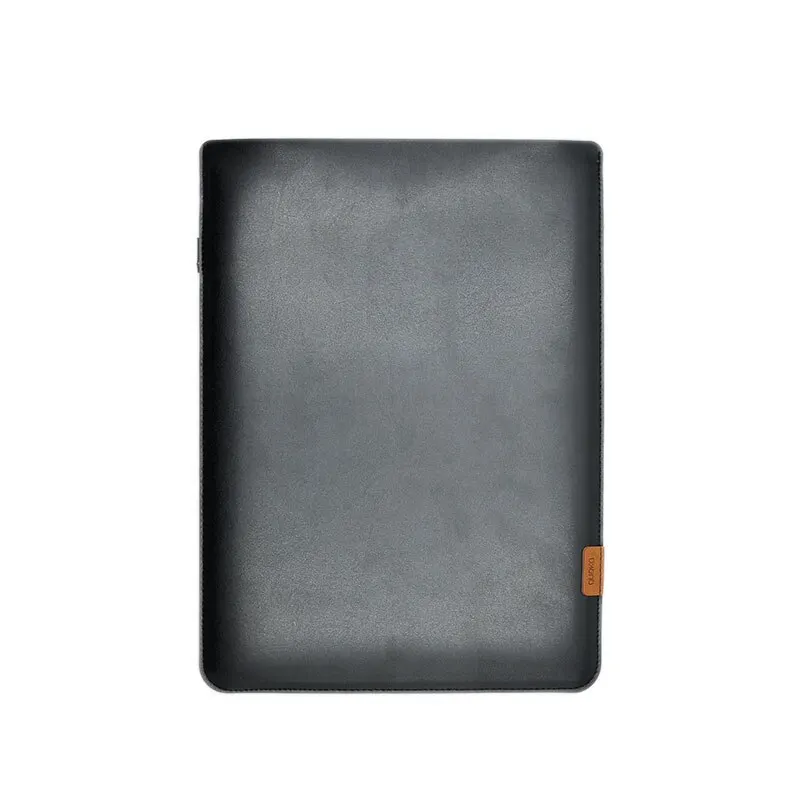 Simple Style Ultra Thin Super Slim 13.3 Inch Sleeve Pouch Cover PU Leather Laptop Bag Case For M2 MacBook Pro Air 13.6
