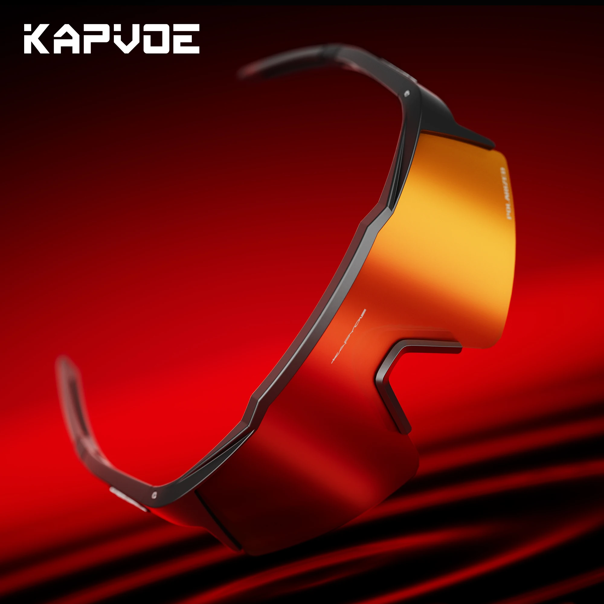 

KAPVOE Outdoor Polarized Cycling Glasses Sports Bike Eyewear Hiking Glasses Men Women MTB Road Bicycle UV400 Sunglasses New